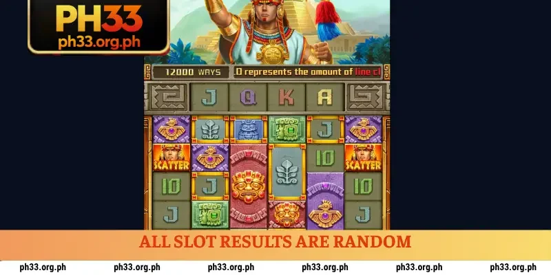 All slot results are random