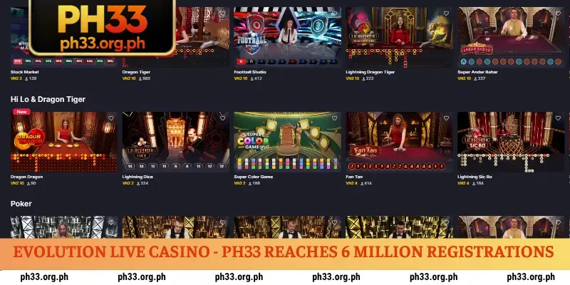 Evolution Live Casino