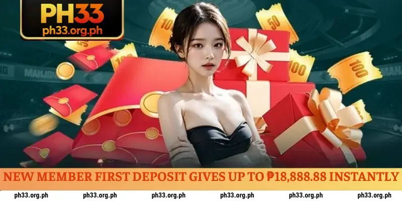 New member first deposit