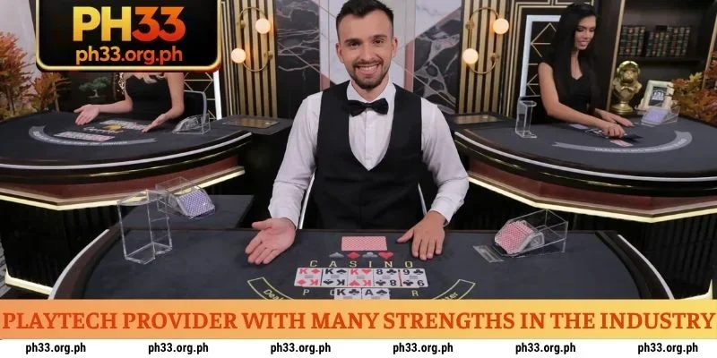 Playtech provider with many strengths in the industry
