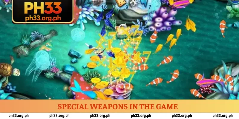 Special weapons in the game