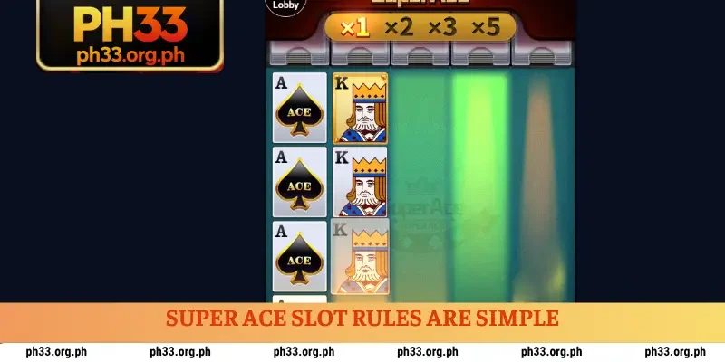 Super Ace Slot rules are simple